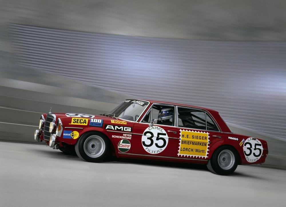 Wyścigowy samochód turystyczny AMG 300 SEL 6.8 (W 109), 1969